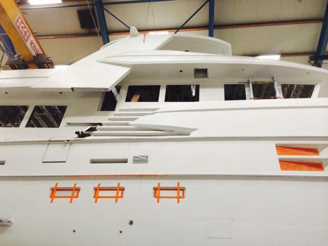 24m superyacht Drettmann Explorer 24 - Image credit to Acico Yachts