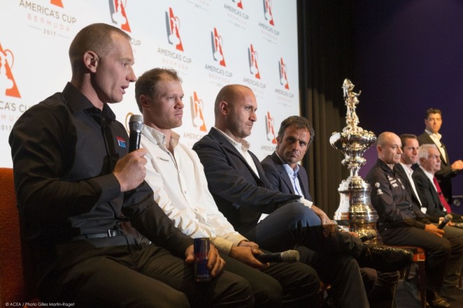 35th America's Cup - Venue Announcement Press Conference - New York (NY), 02.12.2014 - Photo by ACEA Gilles Martin-Raget