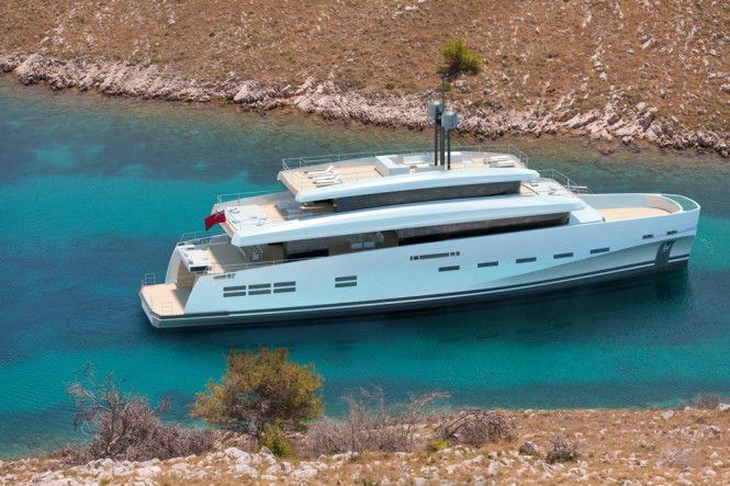 43m superyacht wallyace concept