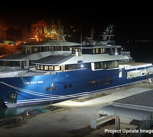 Former Japanese fisheries vessel to be converted into 45m explorer motor yacht Cklass Nautique by HYS Yachts