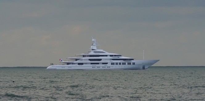 88,5m mega yacht Y710 by Oceanco - Image credit to Kees Torn