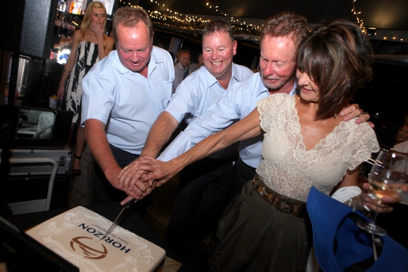 A special ceremony held at the HMYA office in Sanctuary Cove on November 27, 2014