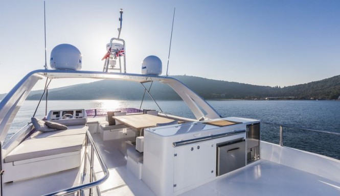 Aboard Numarine 70 Flybridge Yacht