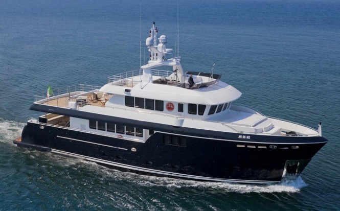 CDM Darwin Class 96 Yacht Stella di Mre designed by Hydro Tec by Sergio Cutolo