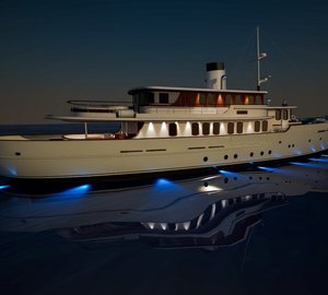 Sarp Yacht’s CLASSIC 40m Yacht Concept nominated for IY&A Award 2015