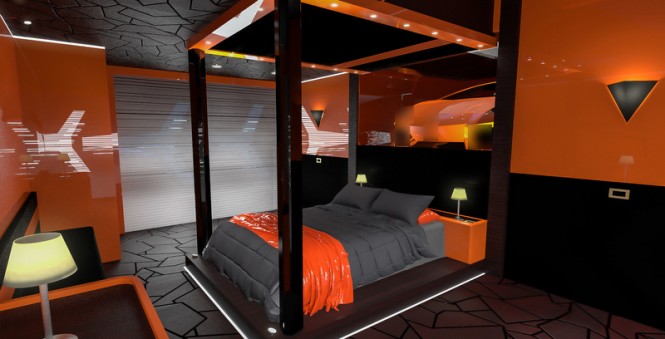 F1215 superyacht concept - Cabin