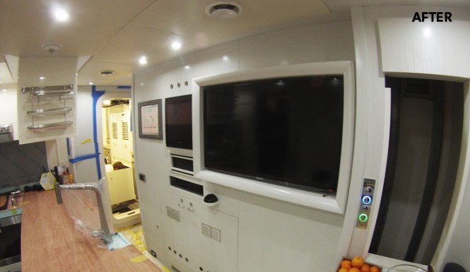 Happy Hour yacht - Galley - AFTER