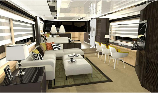 Horizon V72 Yacht - Interior