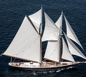 Hull #981 sailing yacht COLUMBIA delivered by Eastern Shipbuilding