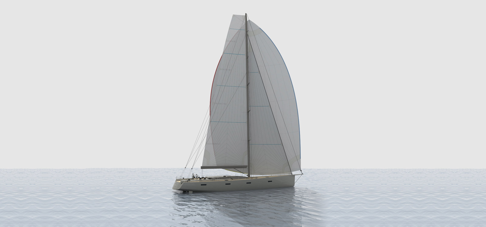 La Nina yacht under sail