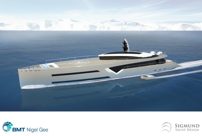 Latest 60m super yacht Excalibur concept unveiled by Sigmund Yacht Design