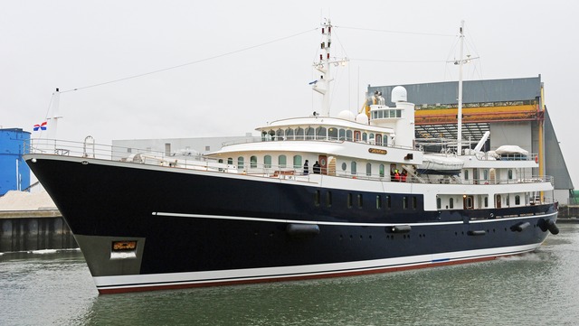 Luxury charter yacht SHERAKHAN after refit at ICON Yachts