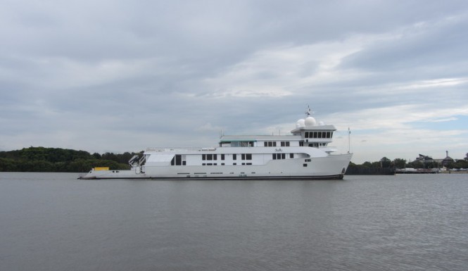 Luxury charter yacht SuRi hosted by Rivergate Marina & Shipyard