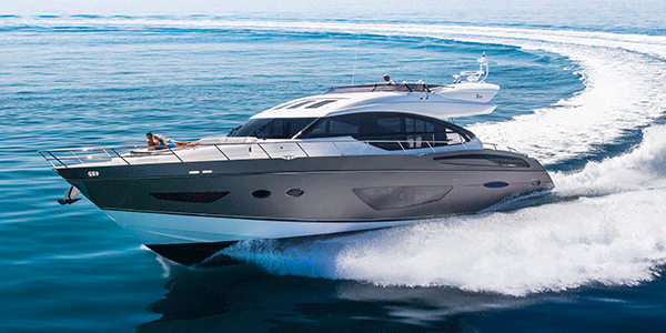 Luxury motor yacht S72 by Princess Yachts