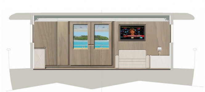 Luxury yacht Project Oldesalt - Interior