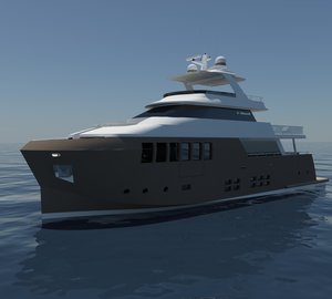 New 31m steel motor yacht 31 Explorer under development at C.Boat