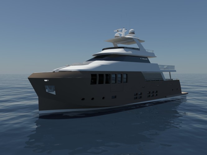 New 31m steel superyacht 31 Explorer by C.Boat