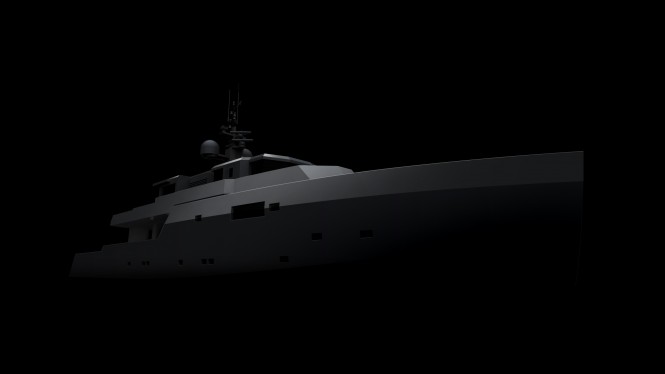New 38,4m superyacht Project Tigershark One by Tansu Yachts