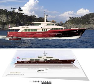 New 41,41m Explorer Motor Yacht LA CONFIANZA concept by P.B. Behage