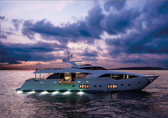 New super yacht Custom Line 108' by Ferretti Custom Line