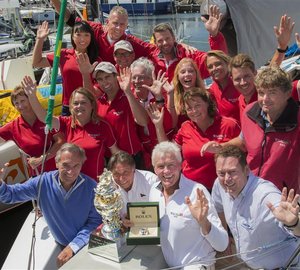 Farr 43 sailing yacht Wild Rose – The overall corrected time winner of Rolex Sydney Hobart Yacht Race 2014