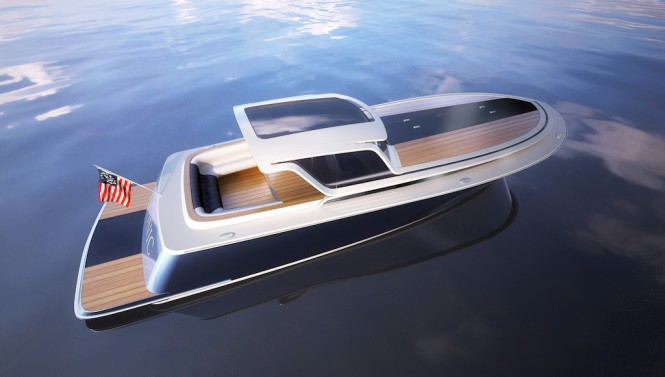 Peconic 43 luxury yacht tender - Designed by Scott Henderson