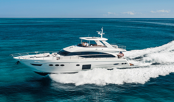 Luxury superyacht Princess 98 by Princess Yachts