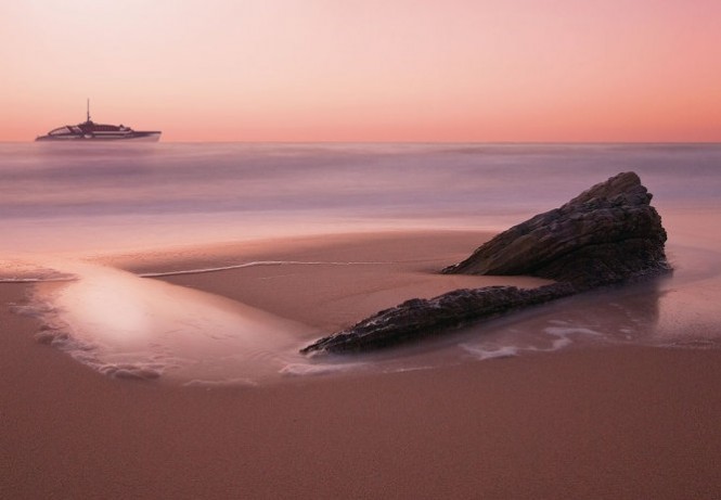 Rendering of the 140m superyacht Project VICTORY - Image credit to Fincantieri Yachts