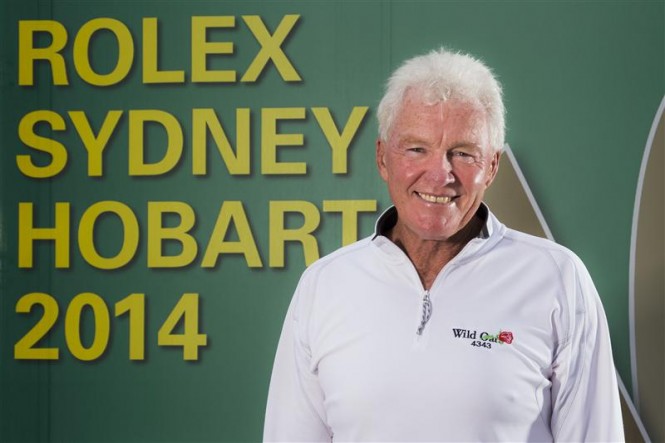 Roger Hickman, owner and skipper of Farr 43 yacht WILD ROSE (AUS), 70th Rolex Sydney Hobart overall winner