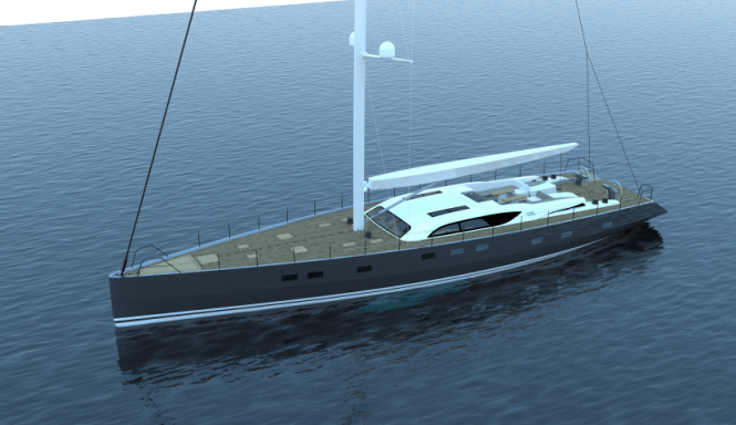 SAILING 30.30m yacht concept by Sarp Yacht