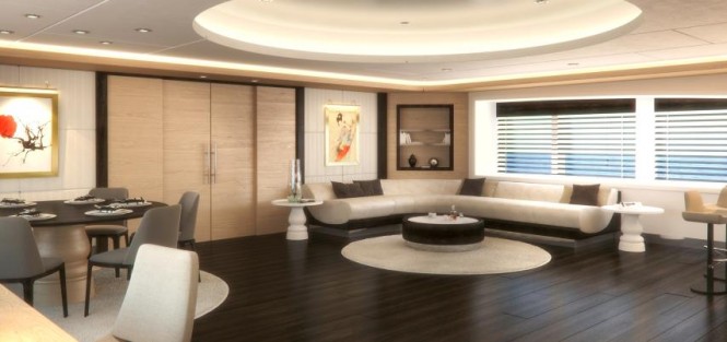 SARP58 Yacht - Saloon