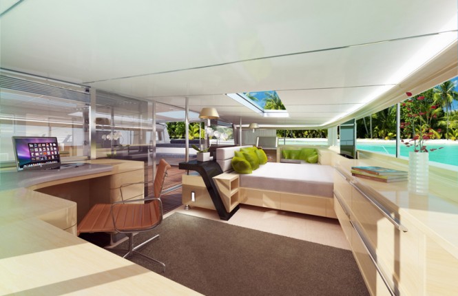 SV83' Yacht Concept - Owners Cabin