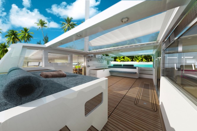 SV83' superyacht concept - Cockpit