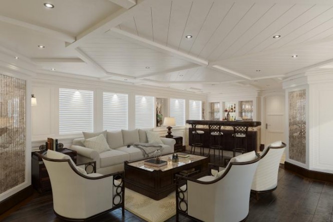Sarp Yacht's Classic 40m yacht concept - Interior