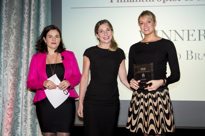 from left the BBC's Tanya Beckett, Vienna Eleuteri of VSY and Isabella Branson