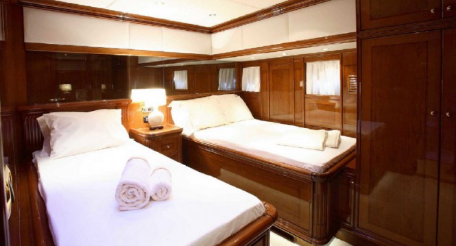 Super yacht Nimir - Twin Cabin