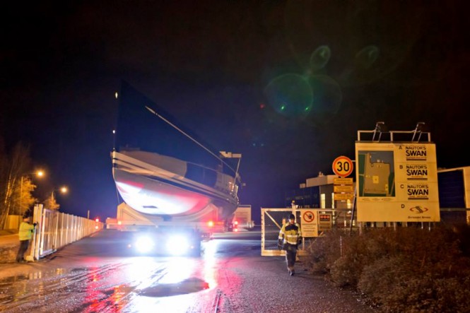 Super yacht Swan 115-002 - Photos by Karolina Isaksson, bildbolaget Du & Vi.