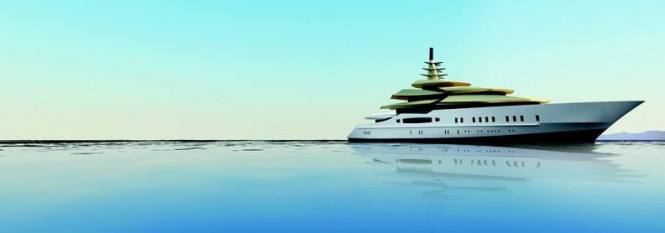Tankoa S801 Yacht Golden Wings concept