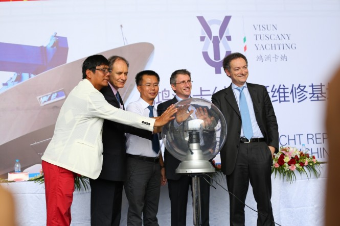 The Visun Tuscany Yacht Repair Service Center officially launched