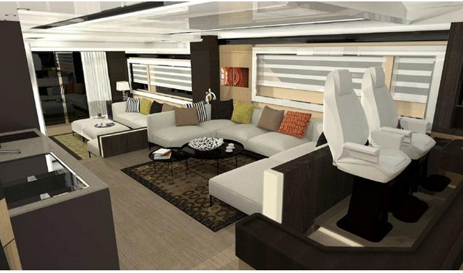 V72 Yacht - Interior