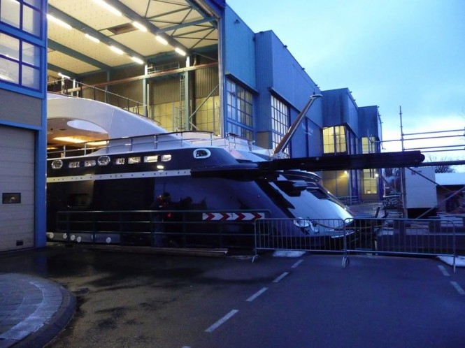 101m superyacht Hull 808 by Feadship - Photo by Feadship Fan Club