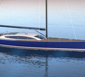 Adam Voorhees announces contract and refit design for 26m fast sailing yacht SAPPHIRE KNIGHT project 
