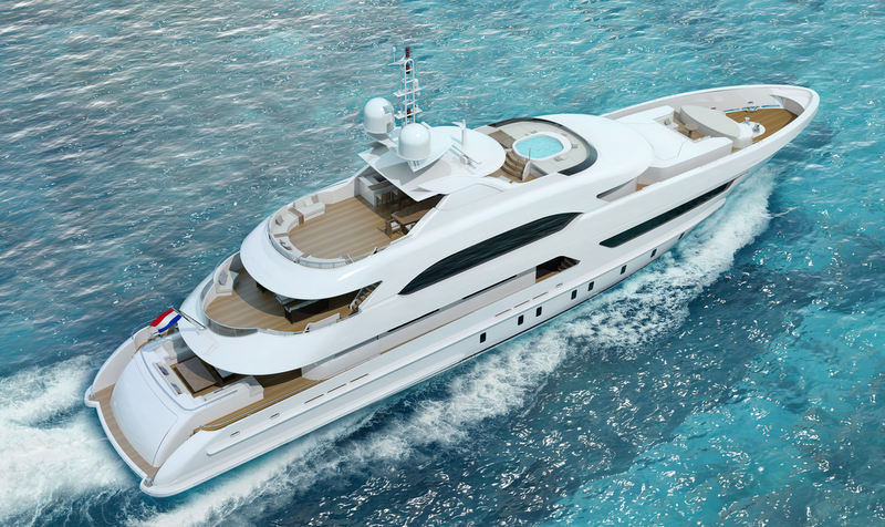 New 47m Motor Yacht Asya Project He Yn 16947 Launched By Heesen Yachts Yacht Charter Superyacht News
