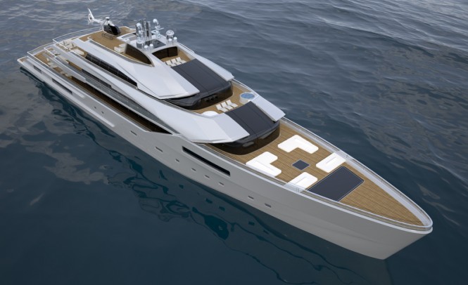 90m Nobiskrug super yacht concept by Impossible Productions Ink LLC