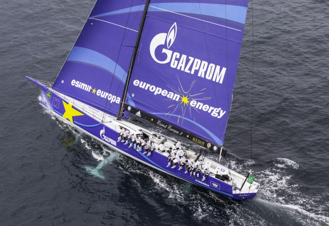 Esimit Europa 2 superyacht at the 2014 Rolex Capri Sailing Week - Photo by Francesco Ferri