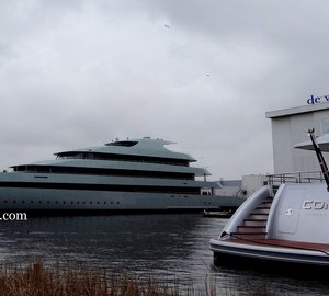 Photos: New 83,5m mega yacht SAVANNAH (hull 686) by Feadship