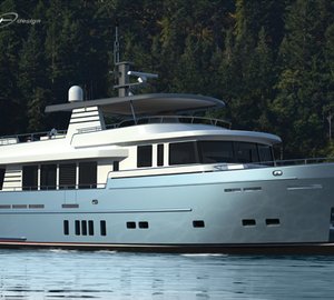 Construction begins on first 24m Continental Trawler Yacht by Wim van der Valk and Guido de Groot