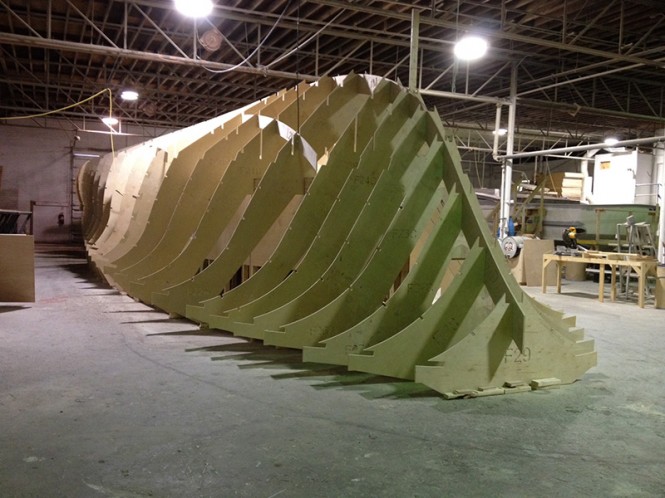 Jig is almost complete - next step will be to 'true' it up and secure everything