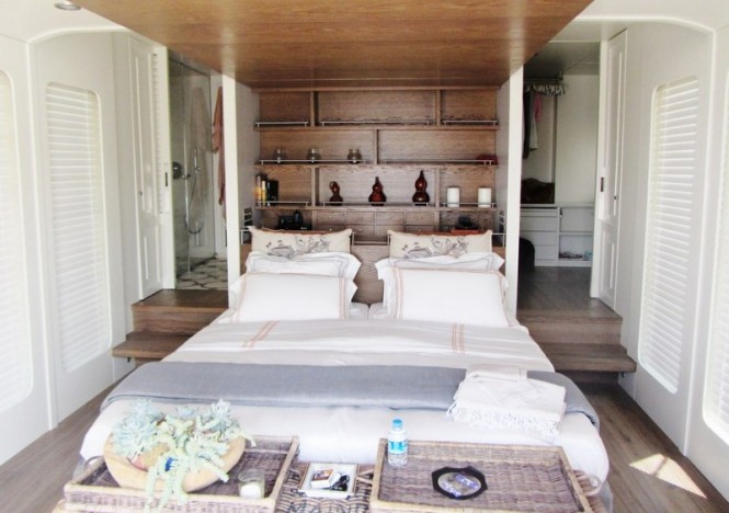 Le Lutteur superyacht - Master Cabin