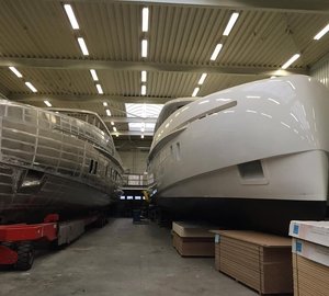 Construction of Storm motor yacht S-78 well underway